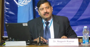 Mr.Nagesh Kumar หัวหน้านักเศรษฐศาสตร์ของ ESCAP