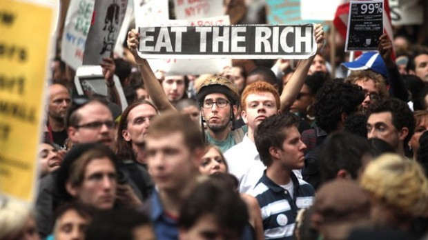 Occupy Wall Street ที่มาภาพ : http://insidespelman.com