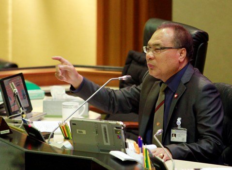 สมศักดิ์ เกียรติสุรนนท์ ประธานสภาผู้แทนราษฎร ที่มาภาพ : http://www.bangkokbiznews.com