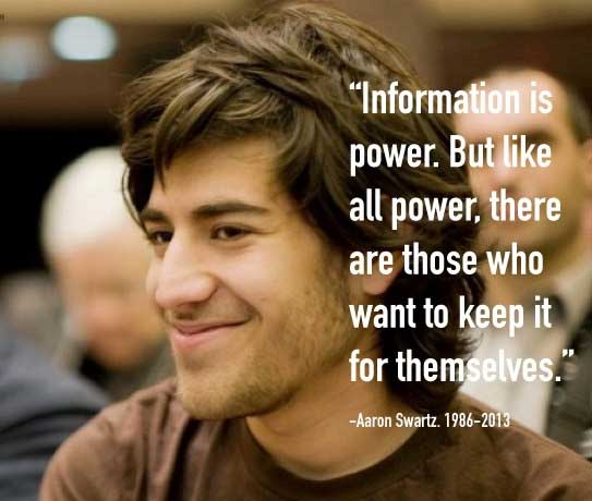 Aaron Swartz  ที่มาภาพ : http://digitalstreetsa.com