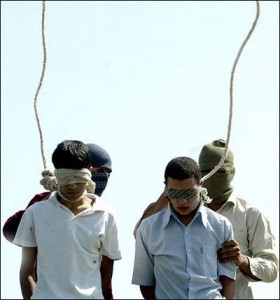  การประหารชีวิตแขวนคอประจานชาวเกย์ในอิหร่าน