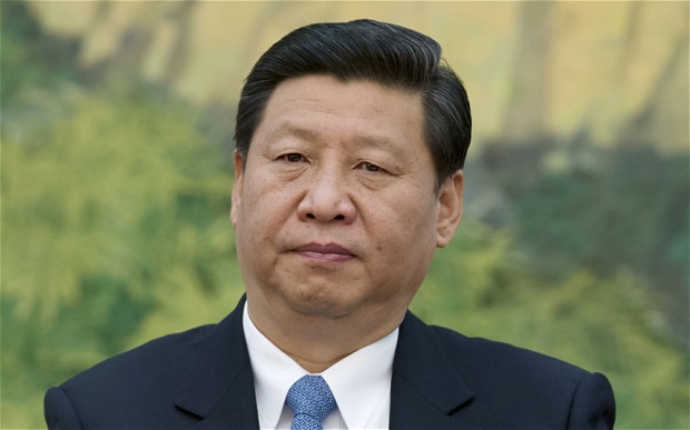 ประธานาธิบดีสี จิ้นผิง ที่มาภาพ :http://www.telegraph.co.uk/news/worldnews/asia/china/9767514/Heirs-of-Communist-Chinas-Eight-Immortals-have-amassed-huge-wealth.html