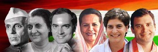 ตระกูลเนห์รู-คานธี (Nehru-Gandhi Family) ตระกูลการเมืองเก่าแก่และทรงอิทธิพลมากที่สุดของอินเดีย http://www.instablogs.com/wp-content/uploads/2012/07/dinasti-nehru-gandhi_q8uQH_21916.jpg 