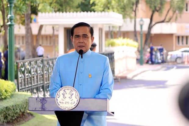 พลเอกประยุทธ์ จันทร์โอชา นายกรัฐมนตรีและหัวหน้าคสช. ที่มาภาพ : http://www.thaigov.go.th/