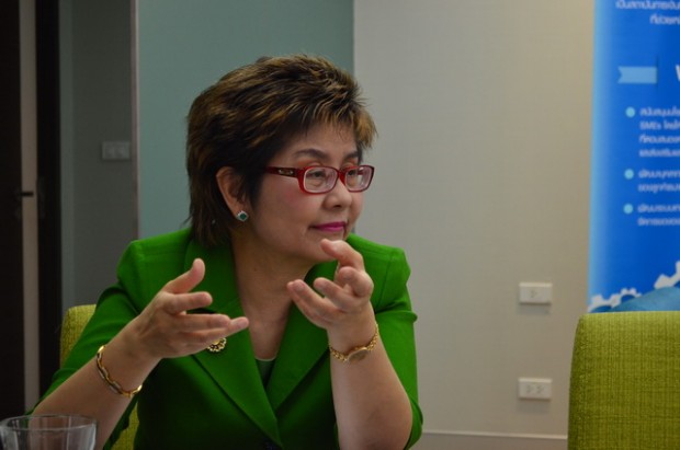 นางสาลินี วังตาล ประธานกรรมการ ธนาคารพัฒนาวิสาหกิจขนาดกลางและขนาดย่อมแห่งประเทศไทย