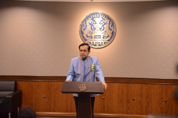  พล.อ.ประยุทธ์ จันทร์โอชา นายกรัฐมนตรี  ที่มาภาพ : http://www.thaigov.go.th/