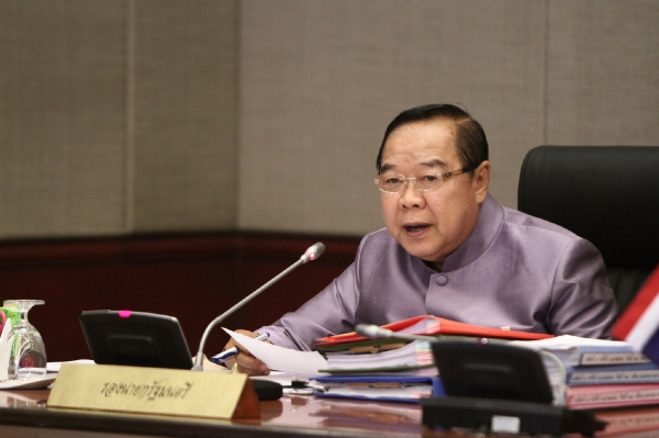  พล.อ. ประวิตร วงษ์สุวรรณ รองนายกรัฐมนตรีและรัฐมนตรีว่าการกระทรวงกลาโหม ที่มาภาพ: http://www.thaigov.go.th/