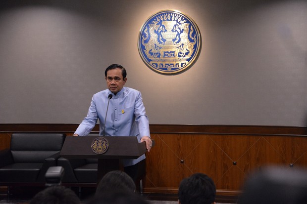 พล.อ. ประยุทธ์ จันทร์โอชา นายกรัฐมนตรีและหัวหน้า คสช. ที่มาภาพ: www.thaigov.go.th