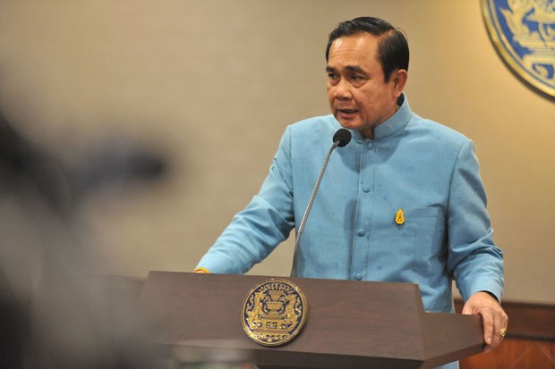 พล.อ.ประยุทธ์ จันทร์โอชา นายกรัฐมนตรีและหัวหน้าคณะรักษาความสงบแห่งชาติ ที่มาภาพ: www.thaigov.go.th