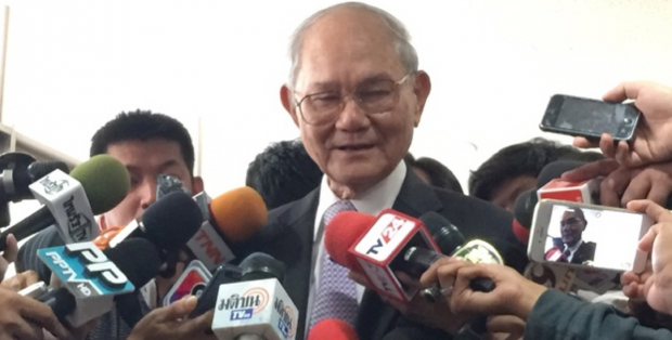 นายมีชัย ฤชุพันธุ์ ประธานคณะกรรมาธิการร่างรัฐธรรมนูญ ที่มาภาพ: เว็บไซต์วอยซ์ทีวี (http://news.voicetv.co.th/thailand/345429.html)