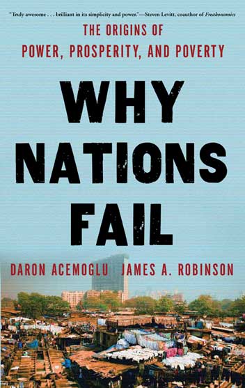 หนังสือเรื่อง Why Nations Fail