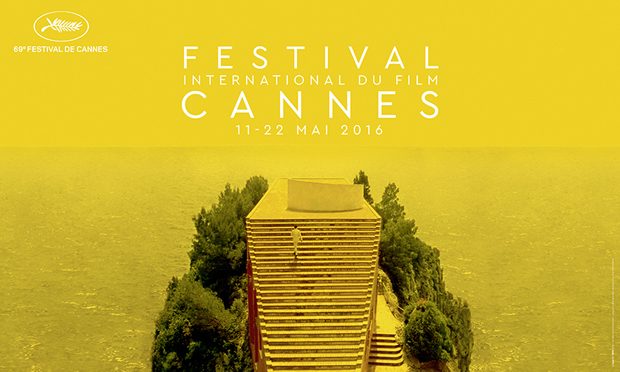 โปสเตอร์โปรโมตเทศกาลภาพยนตร์นานาชาติเมืองคานส์ ประเทศฝรั่งเศส ประจำปีนี้ (ค.ศ. 2016)