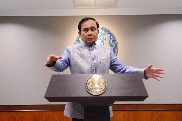 พล.อ. ประยุทธ์ จันทร์โอชา นายกรัฐมนตรีและหัวหน้าคณะรักษาความสงบแห่งชาติ (คสช.) ที่มาภาพ :  www.thaigov.go.th
