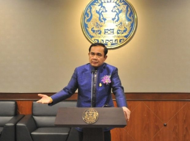 พล.อ. ประยุทธ์ จันทร์โอชา นายกรัฐมนตรีและหัวหน้าคณะรักษาความสงบแห่งชาติ ที่มาภาพ : www.thaigov.go.th
