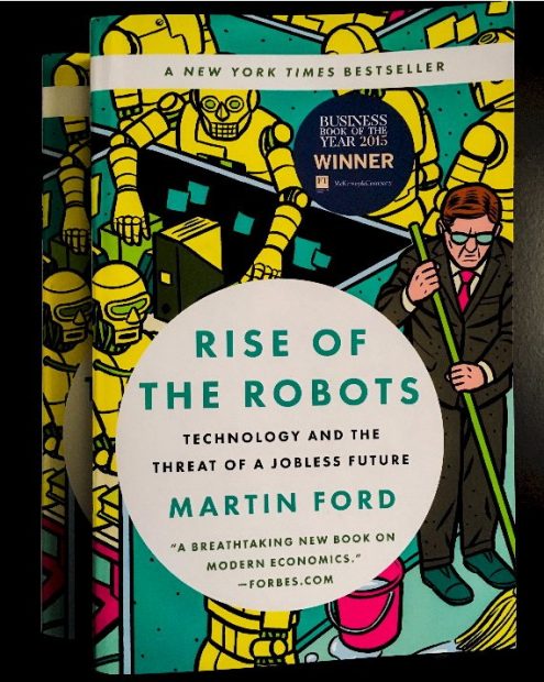 Rise of the Robots หนังสือ Business Book of the Year 2015 ที่มาภาพ: Twitter