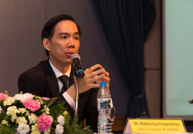 ดร.เกียรติพงศ์ อริยปรัชญา นักเศรษฐศาสตร์อาวุโส ธนาคารโลกประจำประเทศไทย 