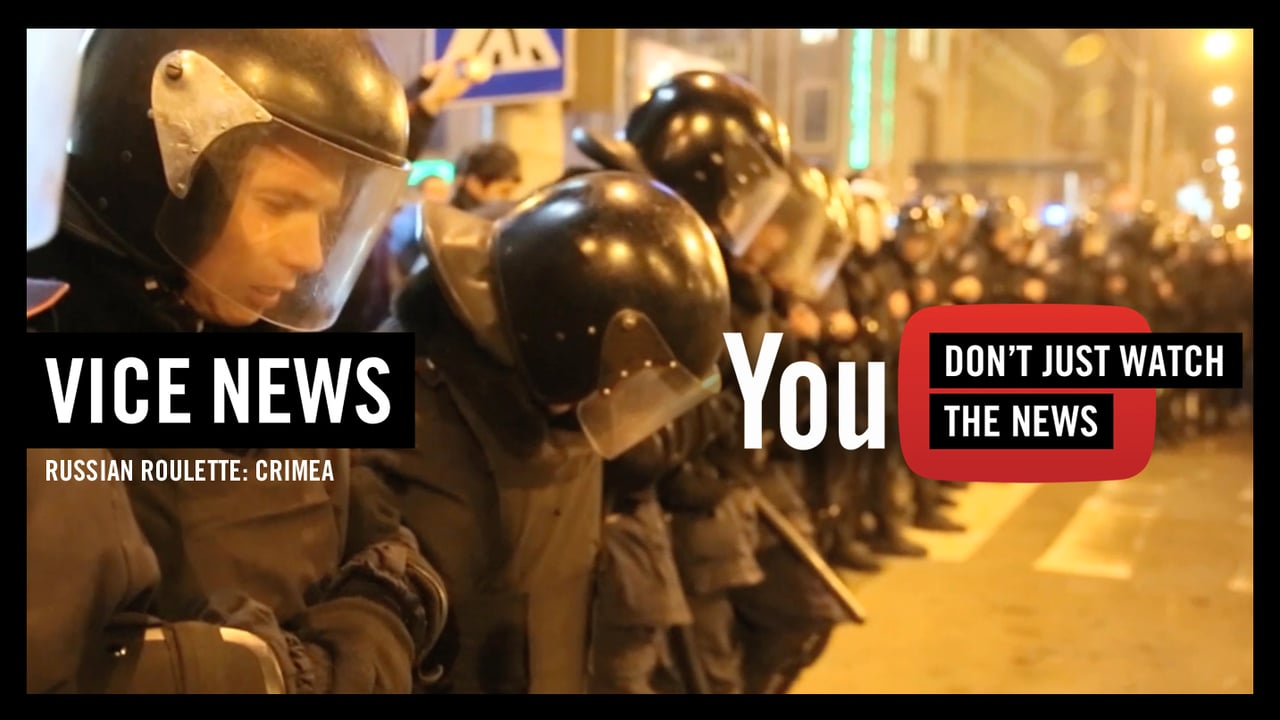การทำข่าววิกฤตยูเครนของ VICE