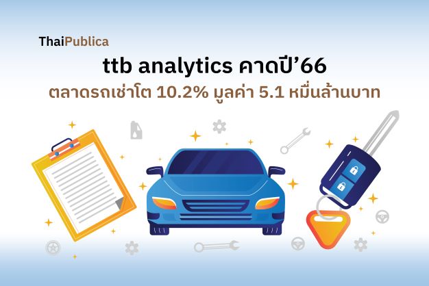 Ttb Analytics คาดปี66 ตลาดรถเช่าโต 10 2 มูลค่า 5 1 หมื่นล้านบาท