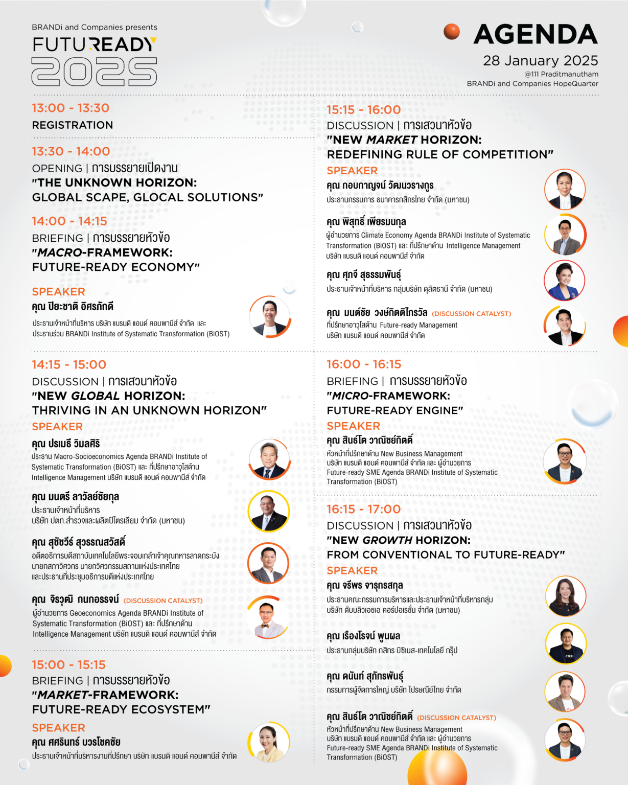 BRANDi จัด FUTURE-READY 2025 เตรียมทุกภาคส่วนของไทยสู่ความปกติใหม่ 28 ม ...